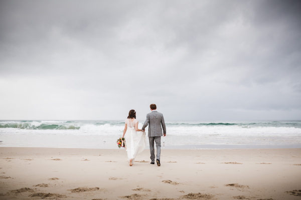 fun relaxed wedding in Kingscliff, Australia, photo by Kye Norton Photography | via junebugweddings.com