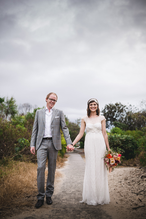 fun relaxed wedding in Kingscliff, Australia, photo by Kye Norton Photography | via junebugweddings.com