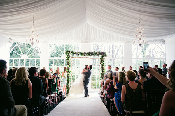 mint and cream wedding at The Estate in Atlanta, Georgia, photo by Scobey Photography | via junebugweddings.com