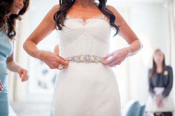 mint and cream wedding at The Estate in Atlanta, Georgia, photo by Scobey Photography | via junebugweddings.com