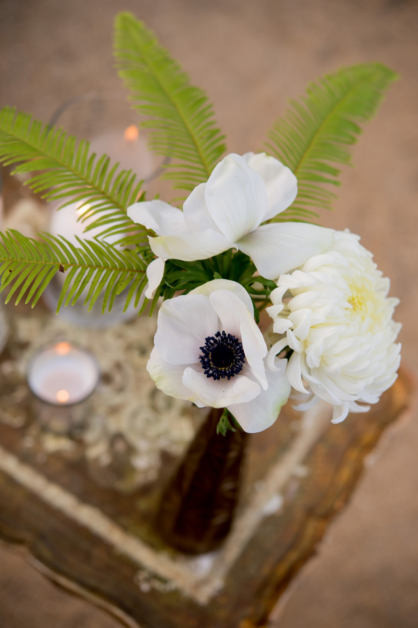 intimate romantic wedding and surprise dance party reception, photo by davina + daniel | via junebugweddings.com