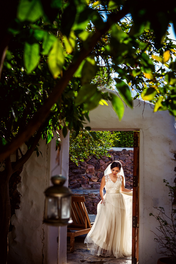 intimate romantic wedding and surprise dance party reception, photo by davina + daniel | via junebugweddings.com