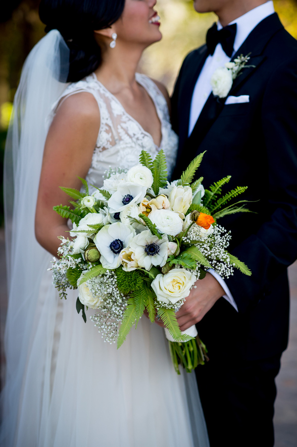 intimate romantic wedding and surprise dance party reception, photo by davina + daniel | via junebugweddings.com