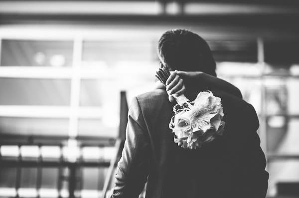 romantic wedding at Bridges Restaurant in Vancouver, BC, photo by Dallas Kolotylo Photography | via junebugweddings.com