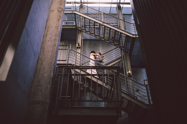 romantic wedding at Bridges Restaurant in Vancouver, BC, photo by Dallas Kolotylo Photography | via junebugweddings.com