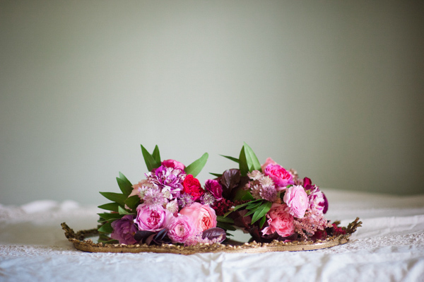 romantic and lush pink wedding, photo by matthew moore photography | via junebugweddings.com