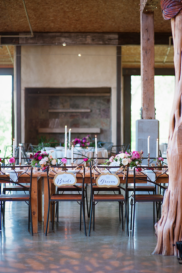 romantic and lush pink wedding, photo by matthew moore photography | via junebugweddings.com