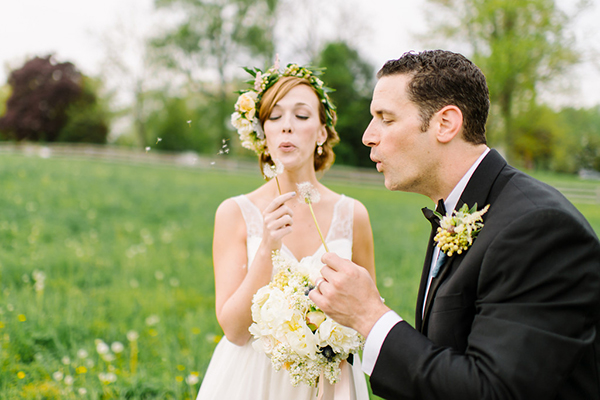 darling countryside wedding inspiration photo shoot, photo by L Hewitt Photography | via junebugweddings.com