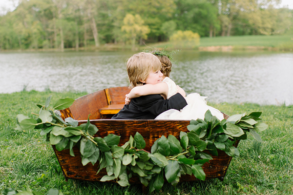 darling countryside wedding inspiration photo shoot, photo by L Hewitt Photography | via junebugweddings.com