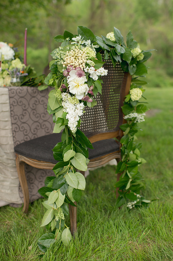 darling countryside wedding inspiration photo shoot, photo by L Hewitt Photography | via junebugweddings.com