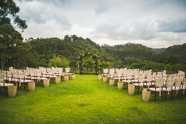 beautiful wedding in Campos do Jordão, Brazil, photo by Sam Hurd | via junebugweddings.com