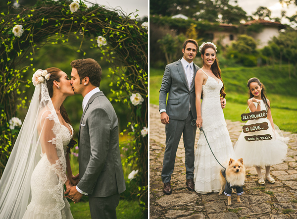 beautiful wedding in Campos do Jordão, Brazil, photo by Sam Hurd | via junebugweddings.com