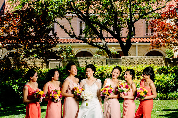 Chic Multicultural Bridal Style, Photo by Caroline + Ben Photography | via junebugweddings.com