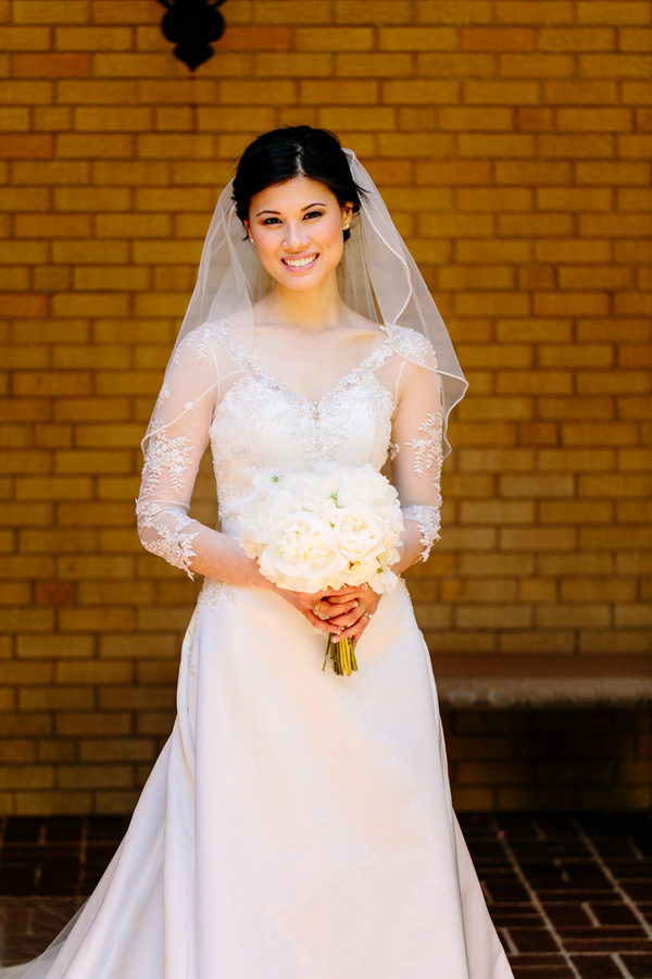 Chic Multicultural Bridal Style, Photo by Caroline + Ben Photography | via junebugweddings.com