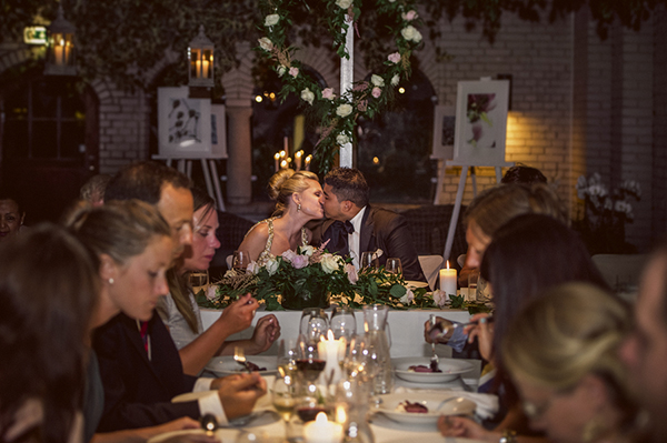 sophisticated multicultural fusion bridal style, photo by Anna Lauridsen Kullafoto | via junebugweddings.com