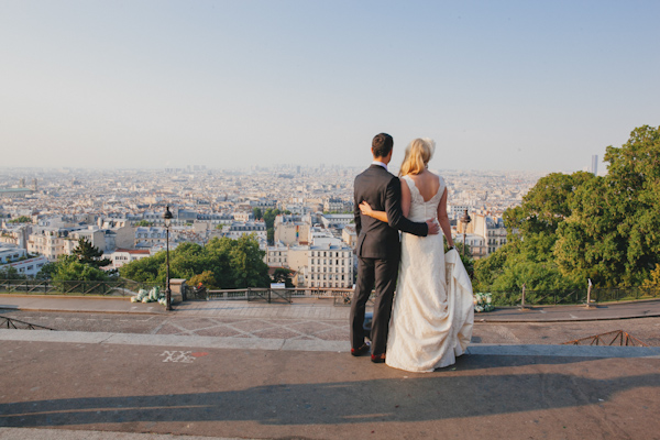 intimate destination wedding in Paris, photo by Ophelia and Romeo Photographers | via junebugweddings.com