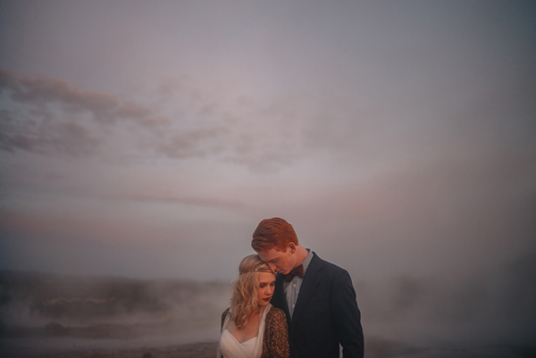 Majestic Icelandic Elopement, Photo by Gabe McClintock | via junebugweddings.com