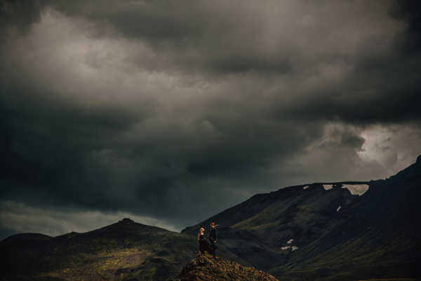 Majestic Icelandic Elopement, Photo by Gabe McClintock | via junebugweddings.com