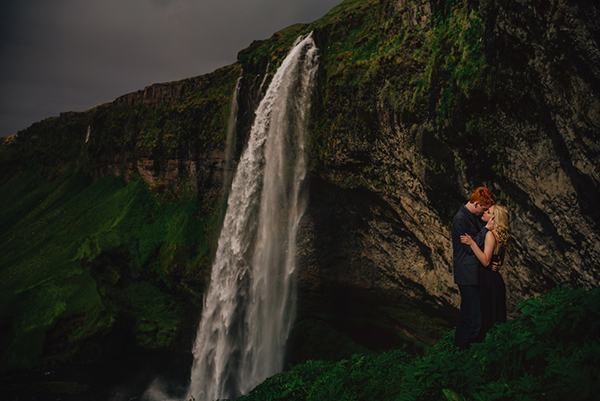 Majestic Icelandic Elopement, Photo by Gabe McClintock | via junebugweddings.com