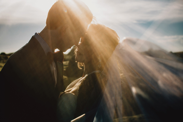 Majestic Icelandic Elopement, Photo by Gabe McClintock | via junebugweddings.com