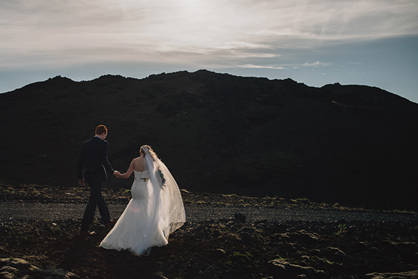 Majestic Icelandic Elopement, Photo by Gabe McClintock | via junebugweddings.com