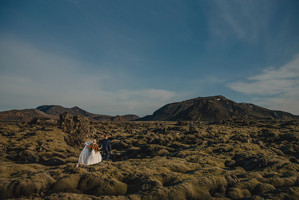 Majestic Icelandic Elopement, Photo by Gabe McClintock | via junebugweddings.com