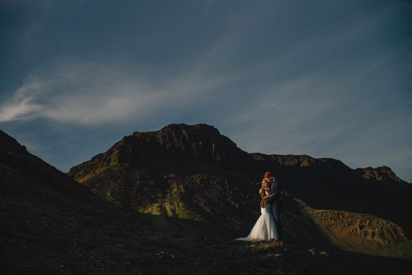 Majestic Icelandic Elopement, Photo by Gabe McClintock | via junebugweddings.com