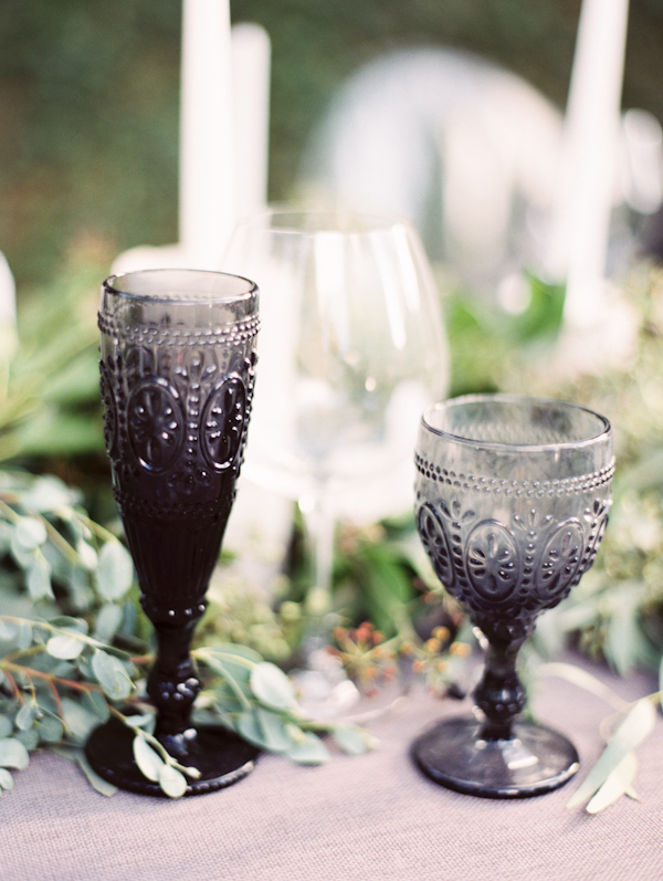 organic black & white wedding inspiration photo shoot, photo by Taylor Lord Photography | via junebugweddings.com