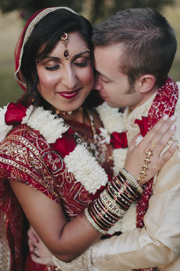 Spectacular Western and Hindu Wedding, Photo by Bryan and Mae | via junebugweddings.com