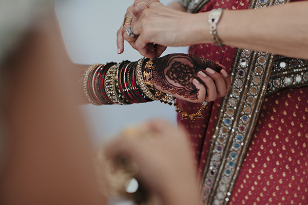 Spectacular Western and Hindu Wedding, Photo by Bryan and Mae | via junebugweddings.com