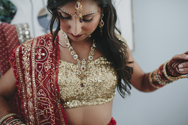 Spectacular Western and Hindu Wedding, Photo by Bryan and Mae | via junebugweddings.com