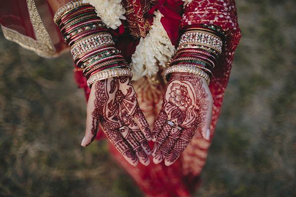 Spectacular Western and Hindu Wedding, Photo by Bryan and Mae | via junebugweddings.com