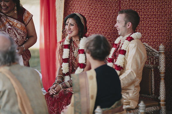 Spectacular Western and Hindu Wedding, Photo by Bryan and Mae | via junebugweddings.com