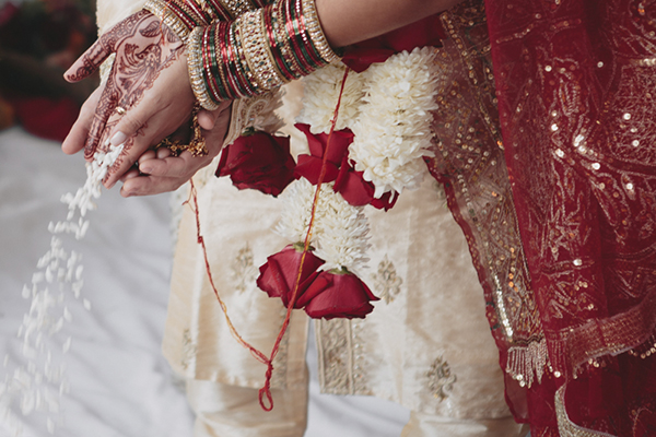 Spectacular Western and Hindu Wedding, Photo by Bryan and Mae | via junebugweddings.com