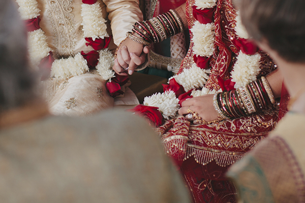 Spectacular Western and Hindu Wedding, Photo by Bryan and Mae | via junebugweddings.com