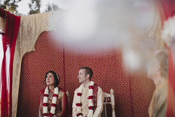 Spectacular Western and Hindu Wedding, Photo by Bryan and Mae | via junebugweddings.com