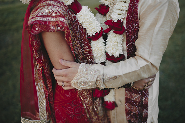 Spectacular Western and Hindu Wedding, Photo by Bryan and Mae | via junebugweddings.com