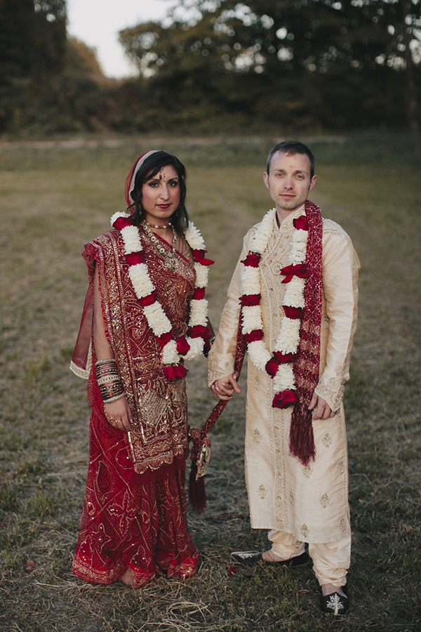 Spectacular Western and Hindu Wedding, Photo by Bryan and Mae | via junebugweddings.com