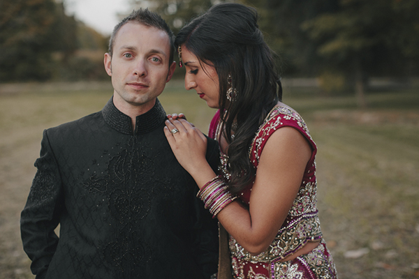 Spectacular Western and Hindu Wedding, Photo by Bryan and Mae | via junebugweddings.com