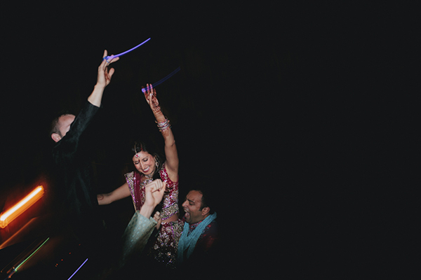 Spectacular Western and Hindu Wedding, Photo by Bryan and Mae | via junebugweddings.com