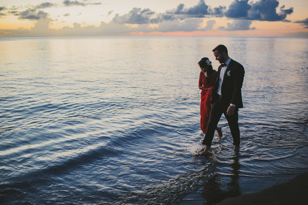 stylish and scenic destination wedding in St. Lucia, photo by C&I Studios | via junebugweddings.com