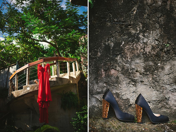 stylish and scenic destination wedding in St. Lucia, photo by C&I Studios | via junebugweddings.com