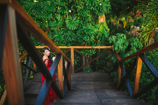 stylish and scenic destination wedding in St. Lucia, photo by C&I Studios | via junebugweddings.com