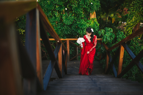 stylish and scenic destination wedding in St. Lucia, photo by C&I Studios | via junebugweddings.com