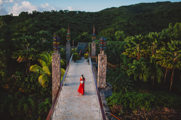 stylish and scenic destination wedding in St. Lucia, photo by C&I Studios | via junebugweddings.com