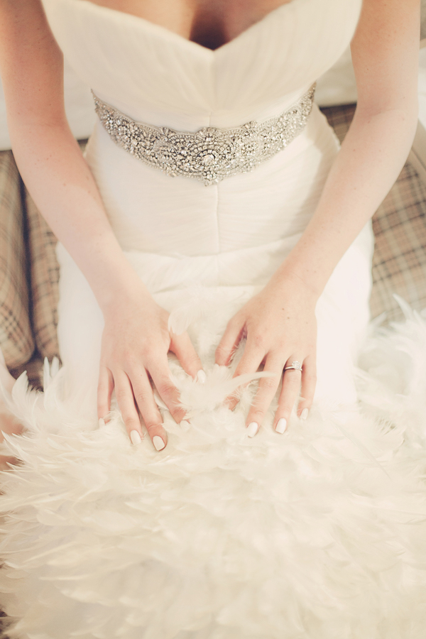 Glamorous and Ethereal Bridal Style Junebug Weddings