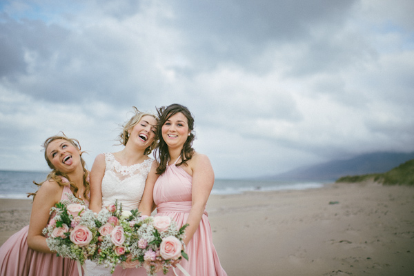 homemade wedding on the coast of Ireland, photo by Savo Photography | via junebugweddings.com