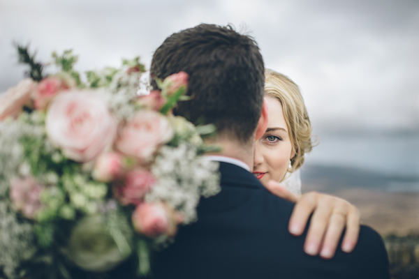 homemade wedding on the coast of Ireland, photo by Savo Photography | via junebugweddings.com