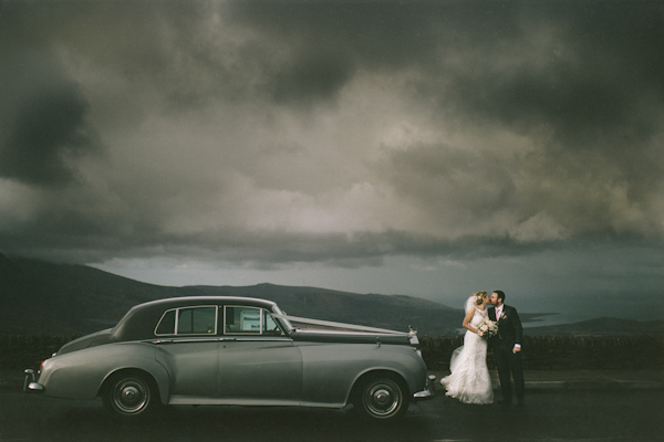 homemade wedding on the coast of Ireland, photo by Savo Photography | via junebugweddings.com