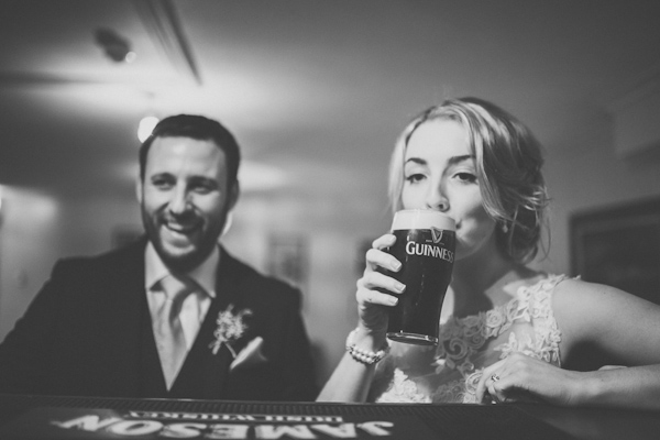 homemade wedding on the coast of Ireland, photo by Savo Photography | via junebugweddings.com